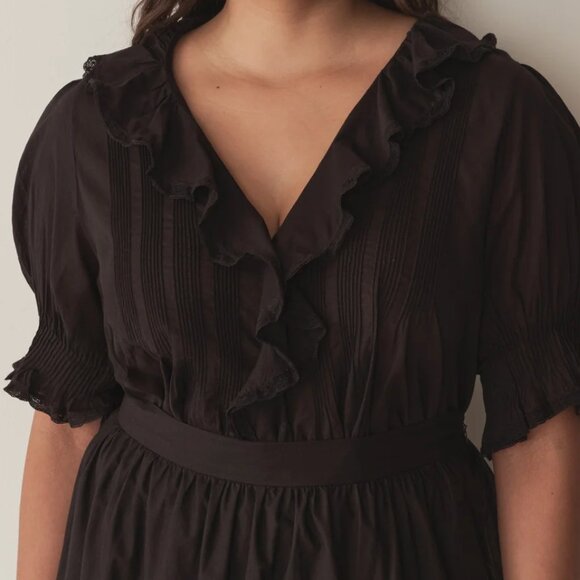 DOEN Henri Top in Black - Picture 1 of 7